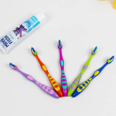 Multi Coloured Children's Toothbrush β The Brush Bus Ltd