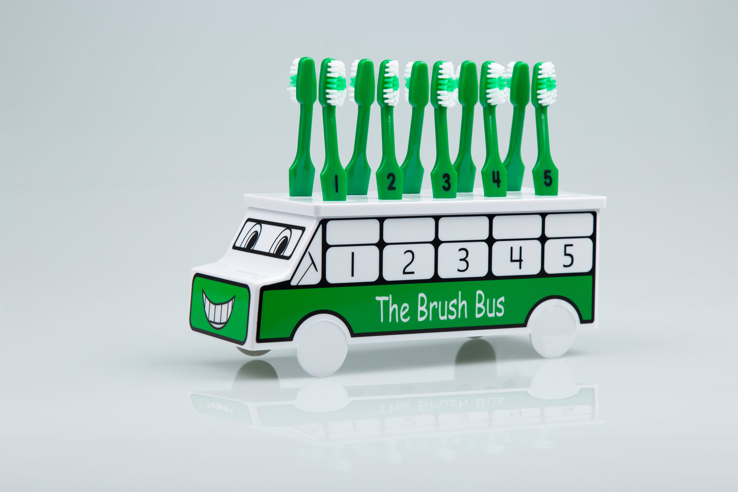 Brush Bus with Numbers