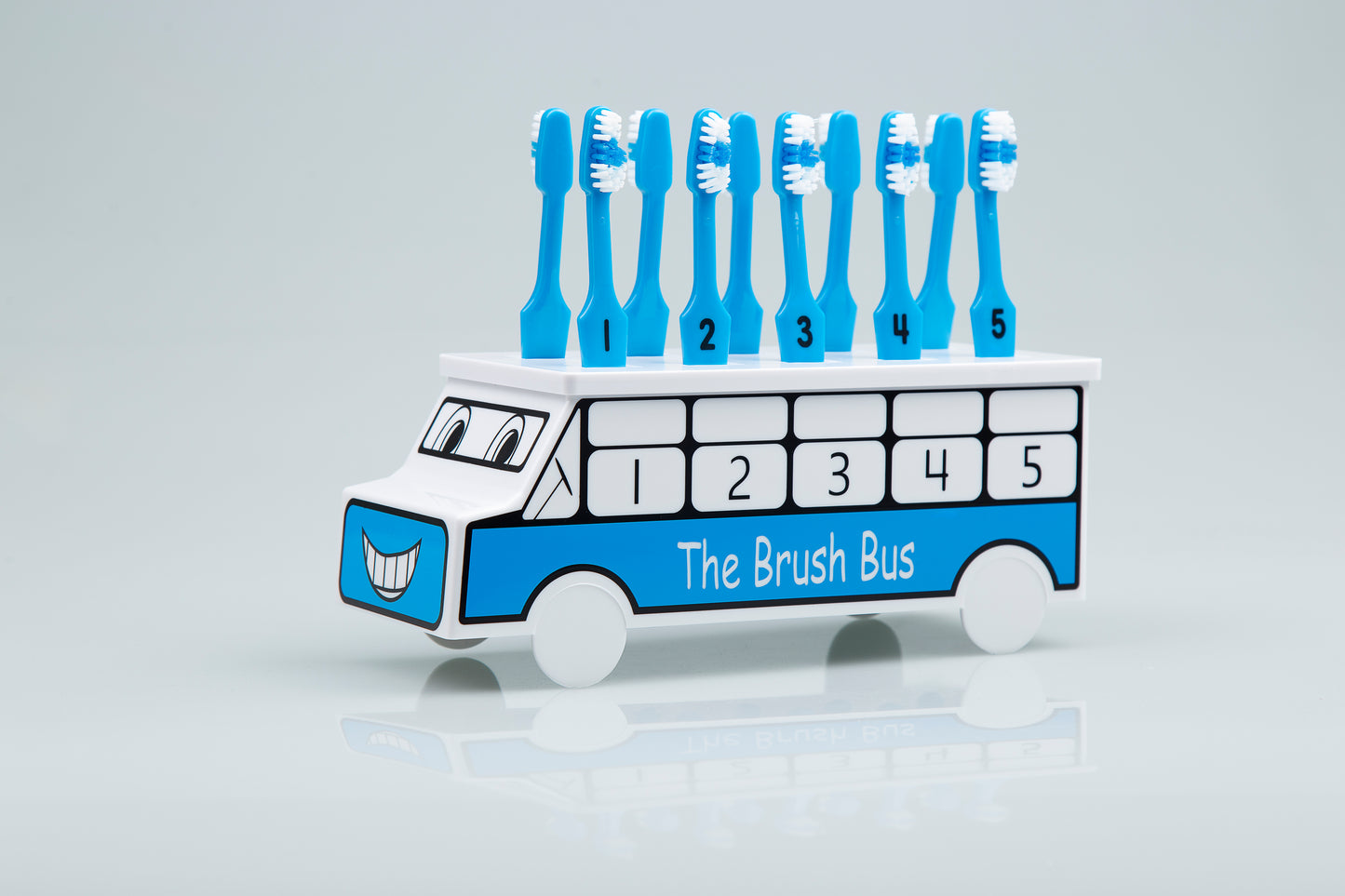 Brush Bus with Numbers