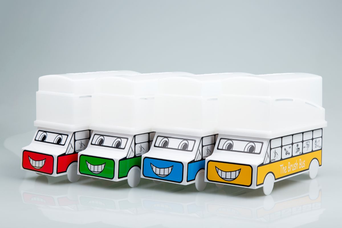 Colgate Brush Bus with Numbers