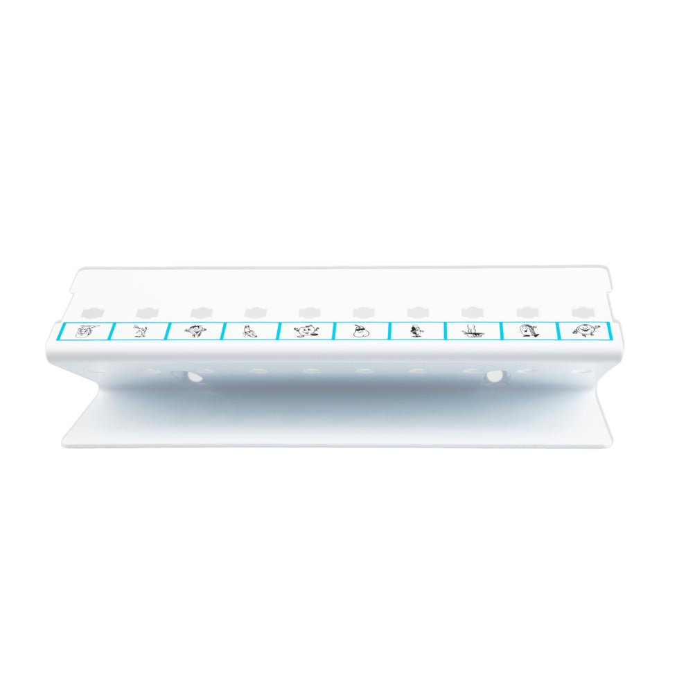 Toothbrush Rack with Healthy Snack symbols – The Brush Bus Ltd