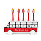 Colgate Brush Bus with Numbers