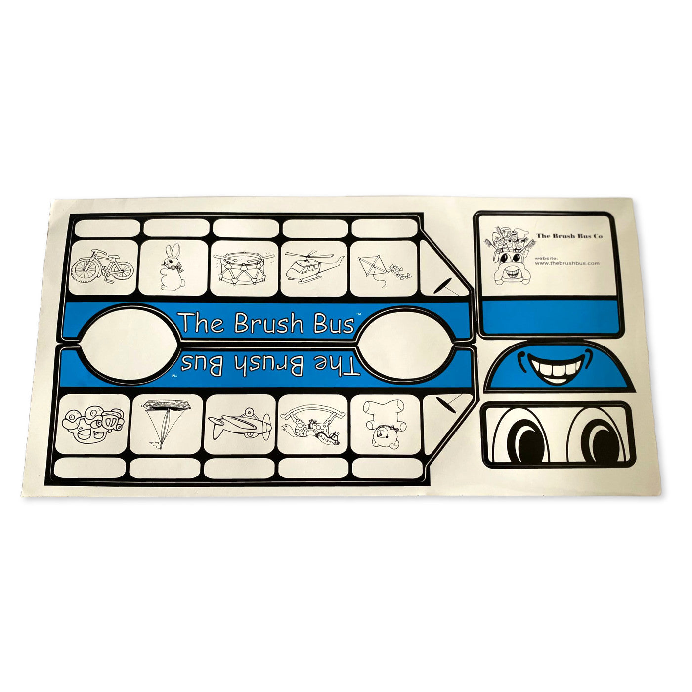 Toys Bus Stickers