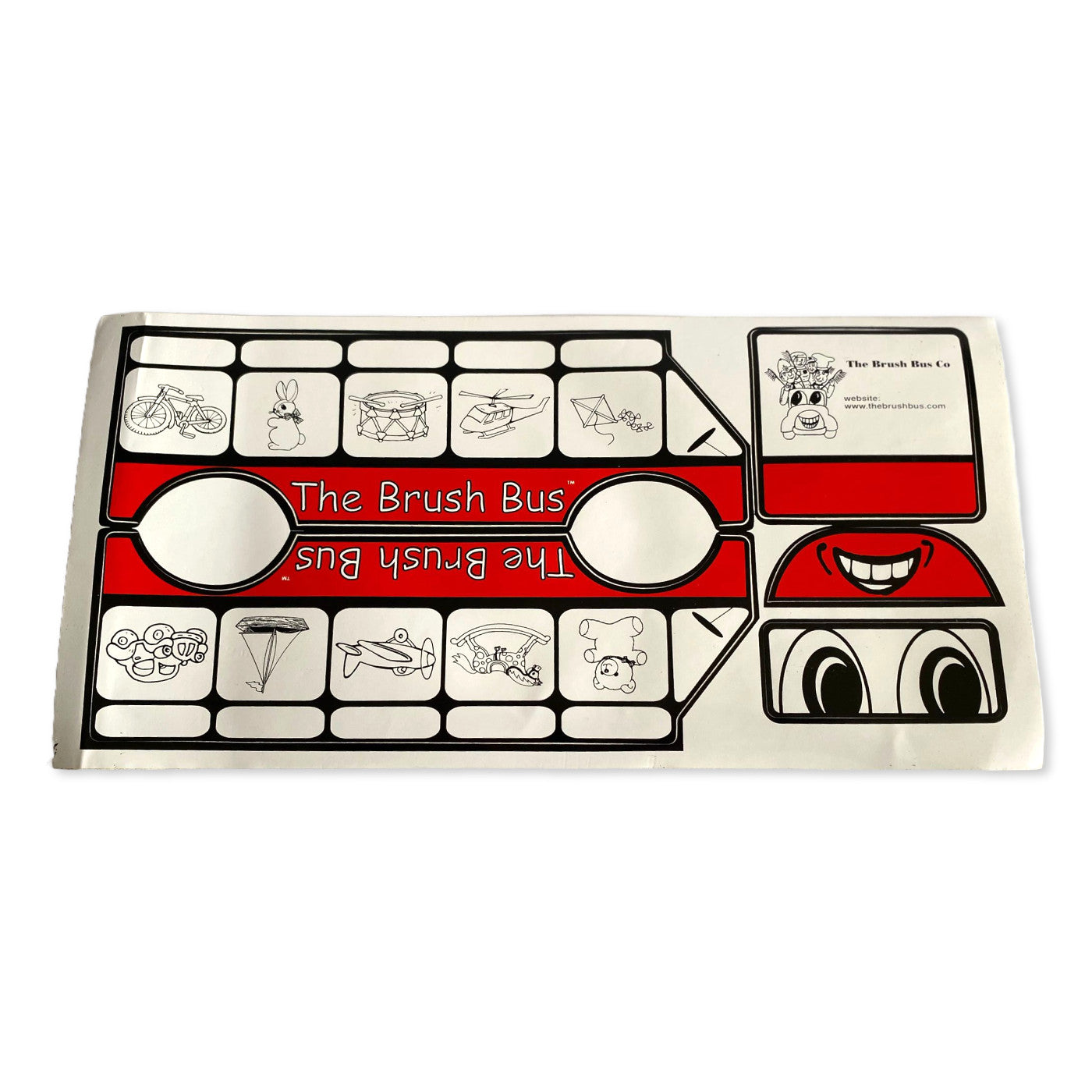 Toys Bus Stickers